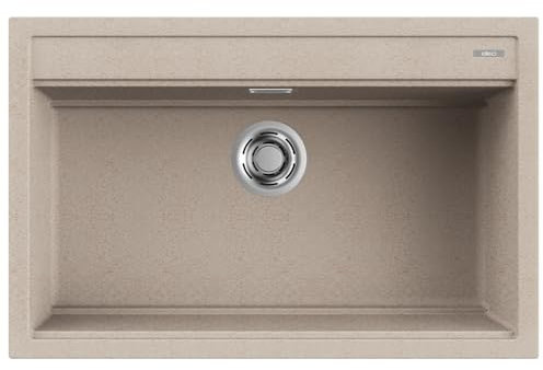 Elleci Lavello Incasso Best 130 1 Vasca 79×51 Avena Granitek LGB13051