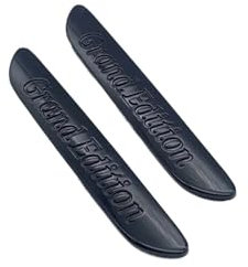 Aqxyju Night Edition Emblema ABS Grand Edition Prime Edition Blade Top Compatibile con Adesivo Logo Badge Laterale Auto Nero Lucido Adesivi Personalizzati per Auto(Grand Edition 2pcs)