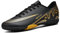 MINGSIBO Fußballschuhe Herren Kinder Fußballtraining,Training AG/TF professionelle Fußballschuhe, Fußballschuhe.Schwarz TF 40