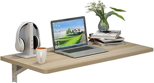 SGKOMN Klappbarer Wandtisch, klappbare Werkbank, Klapptisch, Computertisch, für Home-Office/Waschküche/Hausbar/Küche/Esszimmer(120x50cm/47x20in)