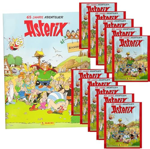 Generisch 65 Jahre Abenteuer - Sammelsticker (1 Sammelalbum + 10 Tüten)