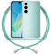 Handykette Hülle Kompatibel mit Samsung Galaxy A16 4G 5G, Handyhülle mit Band Anti-Gelb TPU Transparent Silikon Schutzhülle Klar Case, Grün