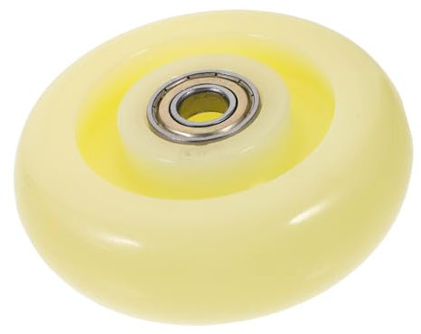 JECOMPRIS 4 Zoll Stumm Nylon Rad für Rad Trolley Gerüste Pulley Lager Führungsrolle