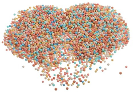 ORFOFE 2taschen Ceramsite Blumenpflanzenerde Für Hydroponik Farbige Tonkugeln Dekorative Steine Für Garten Bonsai Aquarien Und Pflanzenpflege