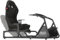 Rebblers SIMR1000 Simulatore Guida Professionale Sedile Racing Avvolgente con Supporto Cambio Freno a Mano e Supporto TV - Regolabile F1/GT/Rally - Compatibile Tutti i Volanti Gaming PC/Console (Nero)