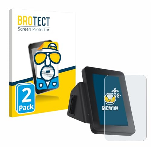 BROTECT Schutzfolie für Anycubic Kobra 3 V2 Combo | 2 Stück Entspiegelnder Displayschutz Made in Germany Matte Displayschutz-Folie Anti-Reflex Anti-Fingerprint Einfache Montage