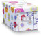 Zeller 17850 Aufbewahrungsbox, Kids, Pappe, ca. 16,5 x 28 x 15 cm, Blumen - Mehrfarbig