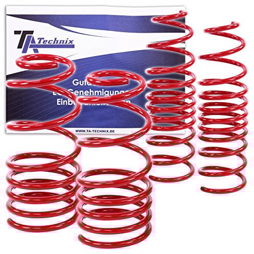 4x Tieferlegungsfedern Sport Federn Tieferlegung Sportfahrwerk Fahrwerksfedern 40/40mm