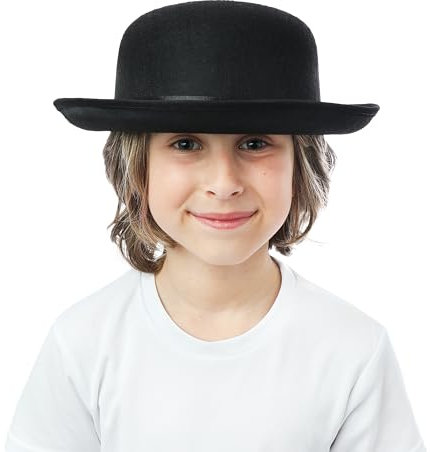 P 'Tit Clown 35161 Melone Mütze Filz Kind – Schwarz