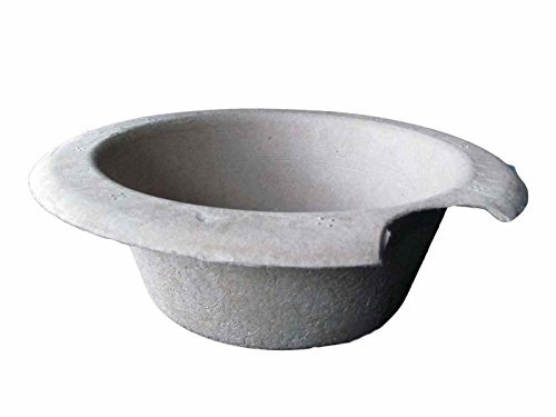 Disposable Pulp Sick Bowls with Wide Rim (10 Bowls)