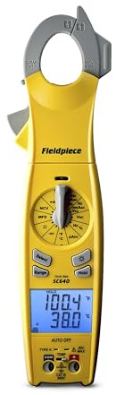 Fieldpiece SC640 Loaded Clamp Multimeter with Swivel Head and LED Flashlight