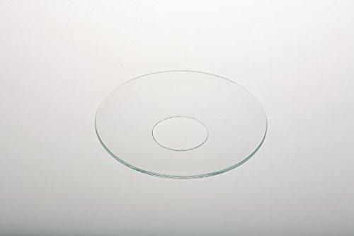 Tropfschale, Glas, Außen-Ø 7,8 cm Kerzentropfenfänger, Innen-Ø 2,5 cm Kerzentropfenfänger