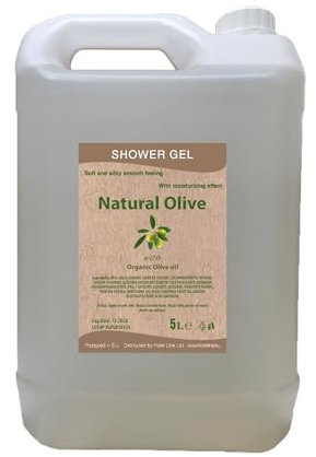 GEL DOCCIA 5LT ALL'OLIO DI OLIVA RICARICA DISPENSER REFILL SHOWER GEL - SET CORTESIA HOTEL B&B ALBERGO HOTEL TOILETRIES