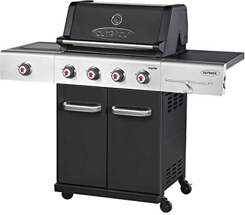 Outback Jupiter 4 Burner Hybrid - Black - OUT370793