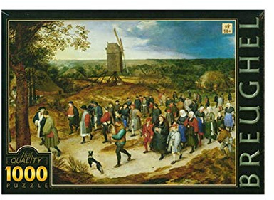 D-Toys Art Puzzle 1000 Pieter Breughel the Younger The Marriage Procession