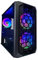 Apevia PRODIGY-BK Micro-ATX Gaming Case with 1 x Tempered Glass Panel, Top USB3.0/USB2.0/Audio Ports, 3 x RGB Fans, Black Frame