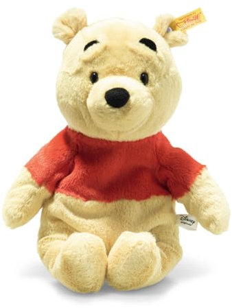 Soft Cuddly Friends Disney Originals Winnie Puuh - 29 cm - Kuscheltier für Kinder - weich & kuschelig - waschbar - blond (024528)
