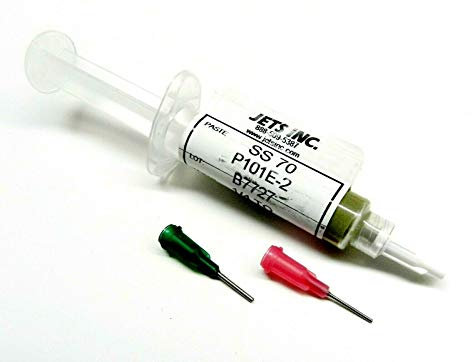 JTS Silber-Lötpaste Medium 70% Silber 1/4 Unzen Spritze Lötpaste SS70 Made in USA