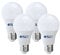 eLITe LED Lampe E27, 10W, 840, 4000K, Universalweiß, 900lm, 240°, ersetzt 75W, 4 Stück