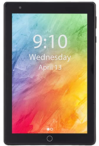 Bewinner 8 Pollici per Smart Tablet PC Android, Schermo HD 1280x800, CPU Octa Core MTK6592, 1 GB RAM + 16 GB Rom, Dual SIM Dual Standby, con Slot TF (Fino a 128 GB)(Nero)