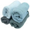 Pippi Mulltücher 4er Pack Spucktücher Musselintücher Biobaumwolle Organic (Blue Pazific)