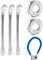 QWORK® Speichenschlüssel, Speichenspanner Fahrrad, Nippelspanner, Fahrradreifen Reparatur Set