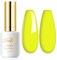 Imtiti Semipermanenter Nagellack, Neon, 15 ml, semi-permanenter Nagellack, Neongelb, UV, LED, Soak-Off-Nagellack, UV-Gel, natürliches Gel, für den professionellen und privaten Gebrauch