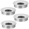 Dawenur 4Pcs Kabeldurchführung Schreibtisch 60mm Kabeldurchlass Kunststoff Tischdurchführung für Tisch Office Schreibtische