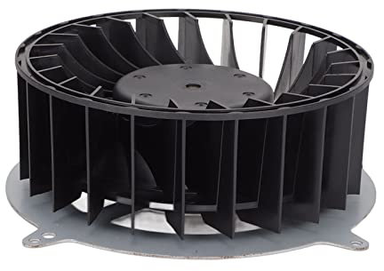 Goshyda Remplacement du Ventilateur de Refroidissement Interne, pour PS5, Remplacement du Ventilateur de Refroidissement du Processeur à 23 Feuilles DC 12 V/2,4 A 23 Feuilles