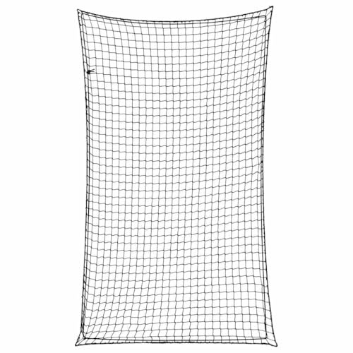 vidaXL Anhängernetz mit Gummiseil Schwarz 2,1x1,25 m PP
