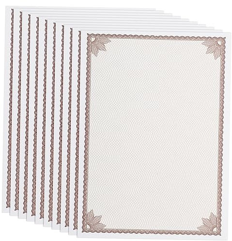 GRIRIW Transparentpapier Zum Bedrucken A4 Blanko Urkundenpapier Für Handschriftliche Und Druckbare Zertifikate Ideal Für Diplome Ehrenurkunden Und Büroanwendungen Altmodisches Briefpapier