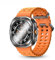 Smart Watch For Samsung Galaxy Watch Ultra Men GPS Tracking NFC Control Smartwatch Health Tracker BT Call Smartwatches 2025 (Orange)