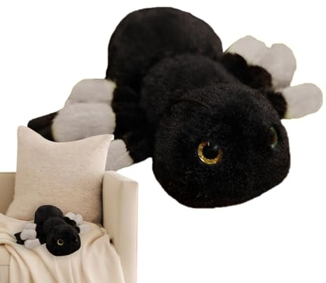 DzpKrka Stofftier Plüsch, Deko Spielzeug Weiche Plüsch, Kuscheltier Für Halloween Kinder Erwachsene Jugendliche Sammler Wohnzimmer Schlafzimmer Auto Reise