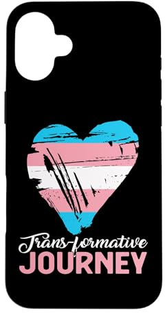 Drapeau transgenre transformateur Coque pour iPhone 16 Plus