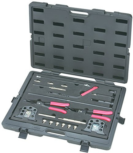 KS Tools 150.1100 Ventil Montage und Demontage Werkzeug-Satz, 25-tlg.