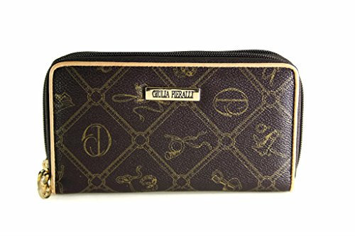 # 187 Giulia Pieralli Damen Glamour Geldbeutel Geldbörse Portemonnaie XXL Kunstleder
