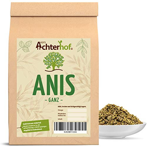 Anis ganz (500g) Anissamen ganz Anistee vom-Achterhof Gewürze Kräuter