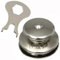 10 Stück LOXX® Oberteil Knopf Groß 15 mm - Edelstahl