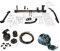 Gancio di traino con fascio a 7 poli | Citroen EVA/Citroen Jumpy/Peugeot 806/Peugeot Expert/Fiat Ulysse Fiat Scudo/Lancia Zeta dal 1994 al 2006 | collo di cigno smontabile con strumento