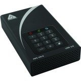 Apricorn Aegis Padlock DT FIPS ADT-3PL256F-12TB Disco duro externo de 12 TB, para escritorio, cumple con TAA