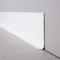 Lot de 25 plinthes adhésives en PVC - Blanches