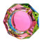 Simmer Stone Crystal Outdoors Indoors Cigarette Ashtray Ash Holder Case, Colorful Pattern Home Office Tabletop Beautiful Decoration Craft (Bling Bling 02)
