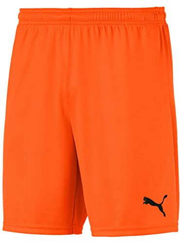 PUMA Herren teamGOAL 23 knit Shorts, golden poppy, M