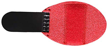 N/W Trigger-Fingerschienen für gebrochene Finger, Finger, Knöchel, Ruhigstellung bei Arthritis, Schmerzen, Sportverletzungen, Basketball, Baseball (rot)