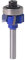 1 fraise à défoncer ronde de 6 mm à 4 dents R1 pour bois 051-Z4