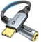 WARRKY USB C to 3.5mm Jack Adapter, USB C Headphones Adapter [Hi-Res DAC, Gold-Plated Connectors] for Galaxy S22/ S21/ Note 20/ A53, P50/ P40/ Mate 40, Pixel 6/5, iPad Pro/iPad Mini 6, OnePlus, etc.
