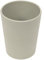 LÄSSIG Kinder Becher Trinkbecher Tasse Kindergeschirr ohne Melamin, BPA-frei, aus Biokomposit/Mug Geo, warm grey, 1310078265