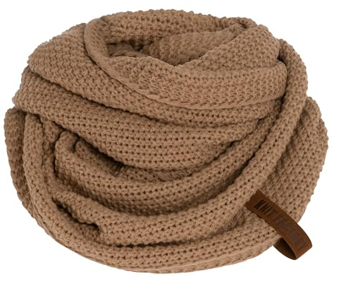 KNIT FACTORY - Coco Loop Schal - One Size | Gestrickter Schlauchschal - Für Damen und Herren - Herbst & Winter - Zeitloses Mode-Accessoire - Strickschal mit Wolle