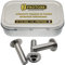 Vis Allen Tête Bombée M8 x 30mm : Boîte 5 Pcs Inox A2 pour Écrou Rondelle | 6 Pans Creux à Embase | Tête Ronde avec Collerette - ISO 7380-2 | Boîte Rangement PROTORX