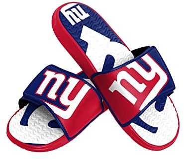 FOCO NFL Badelatschen American Football Schlappen Hausschuhe Teamlogo Verstellbarer Riemen verschieden Teams